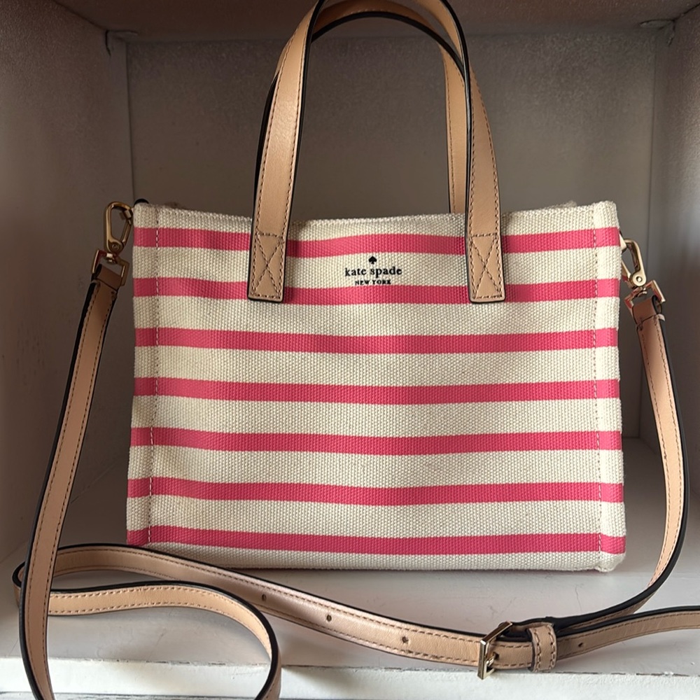 kate spade Washington square canvas tote